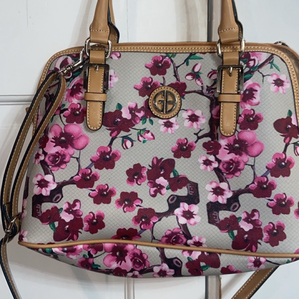 Giani Bernini Cherry Blossom Floral Handbag